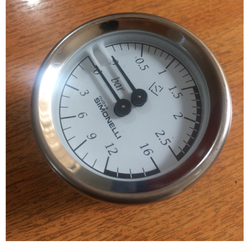 c Simonelli 8100003   2 Group- Pressure Gauge P2 B18 C4037 KES29,000